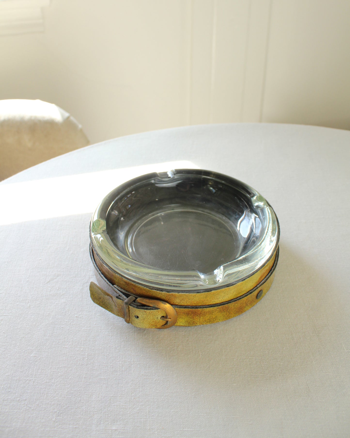 Leather Dog Collar Ashtray