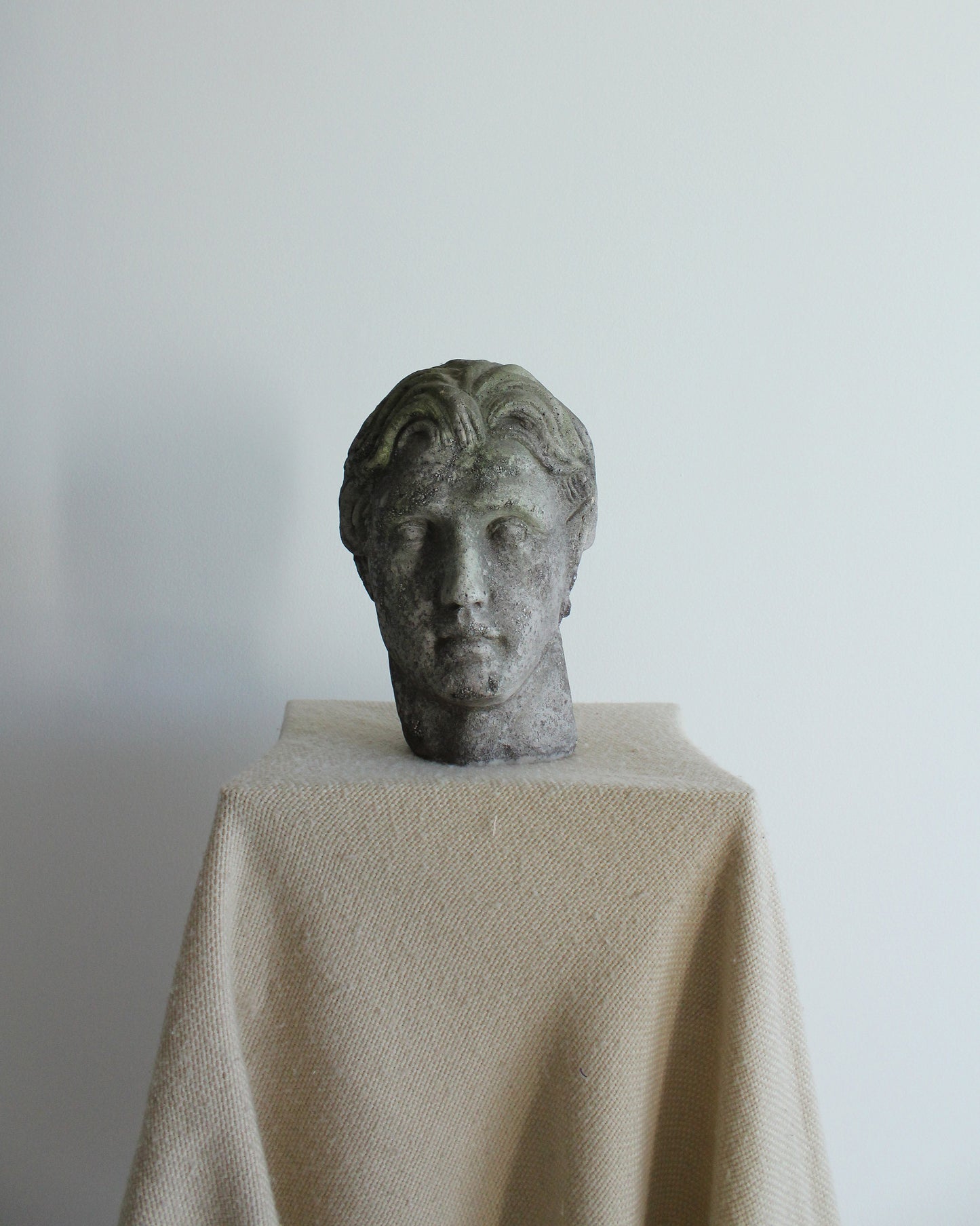 Vintage Alexander the Great Fibreglass Bust 