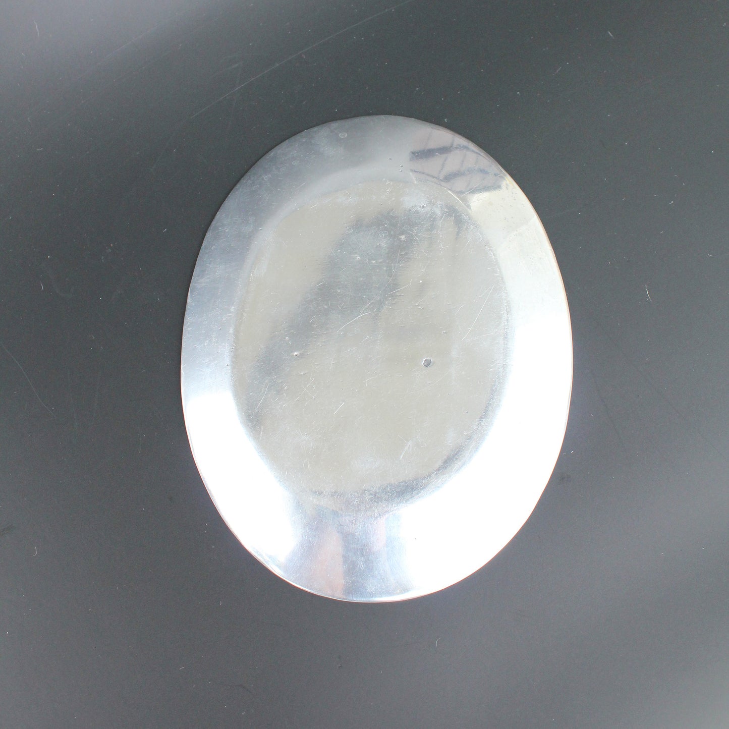 Small Hand-cast Aluminium Dish