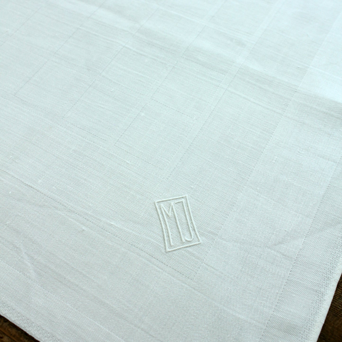 Margo Junod Weber Monogramed Napkins