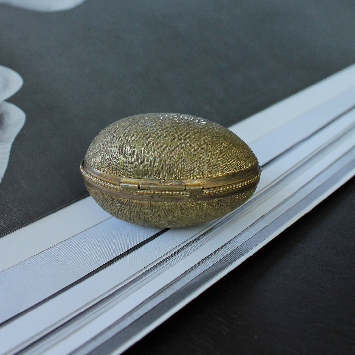 Gilt Egyptian Revival Egg C.1900