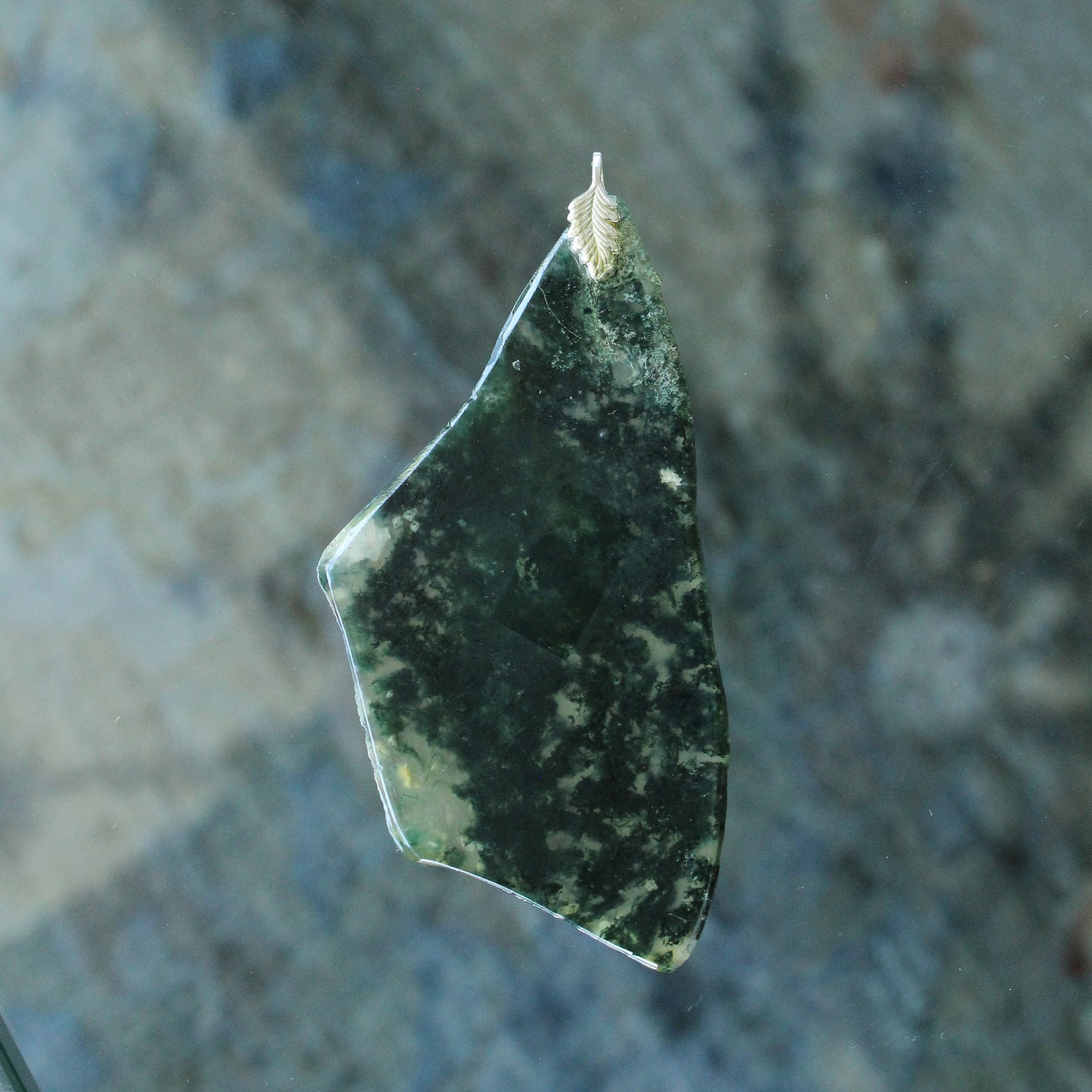 Moss Agate Pendant