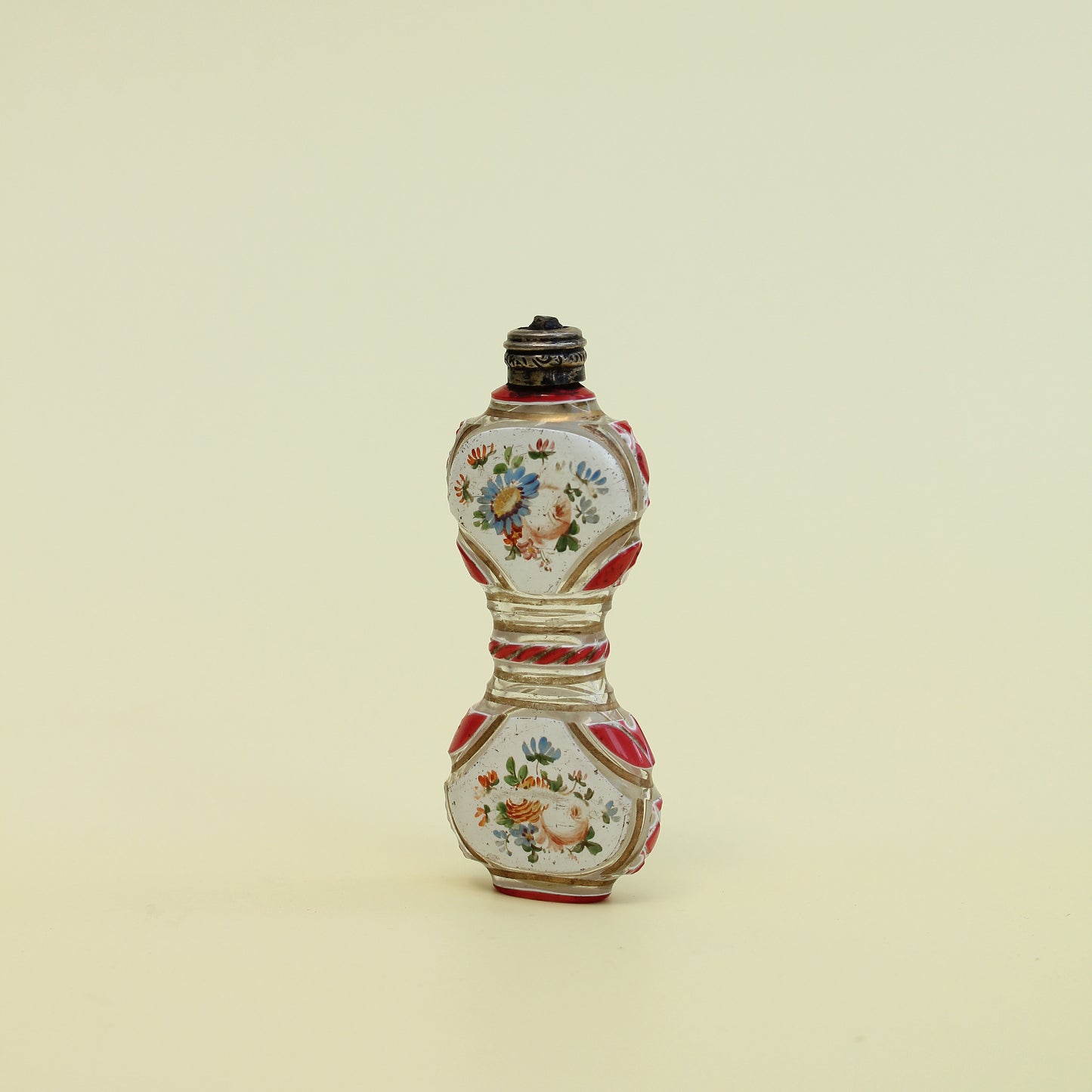 Mid 1800s Bohemian Perfume Bottle