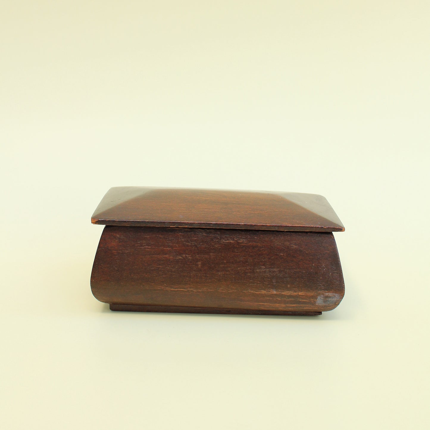 Flared Wooden Trinket Box