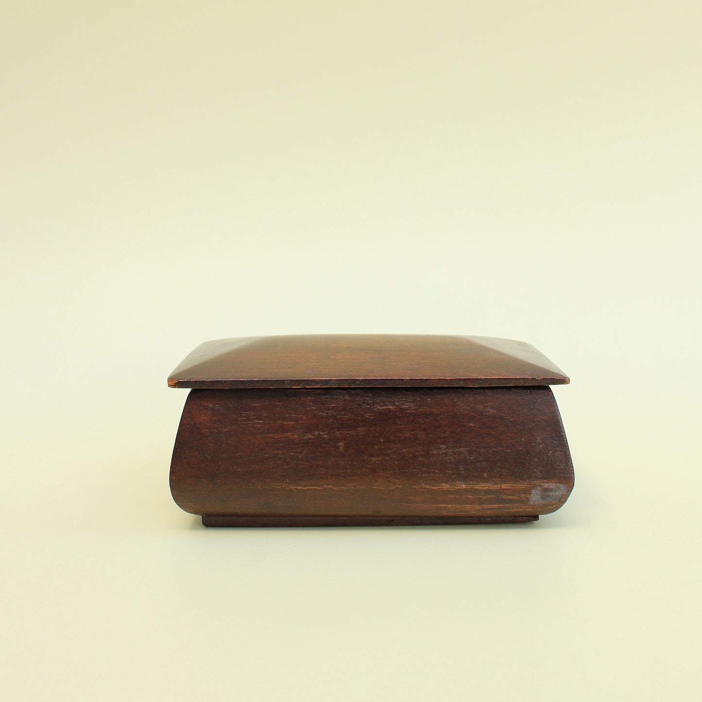 Flared Wooden Trinket Box