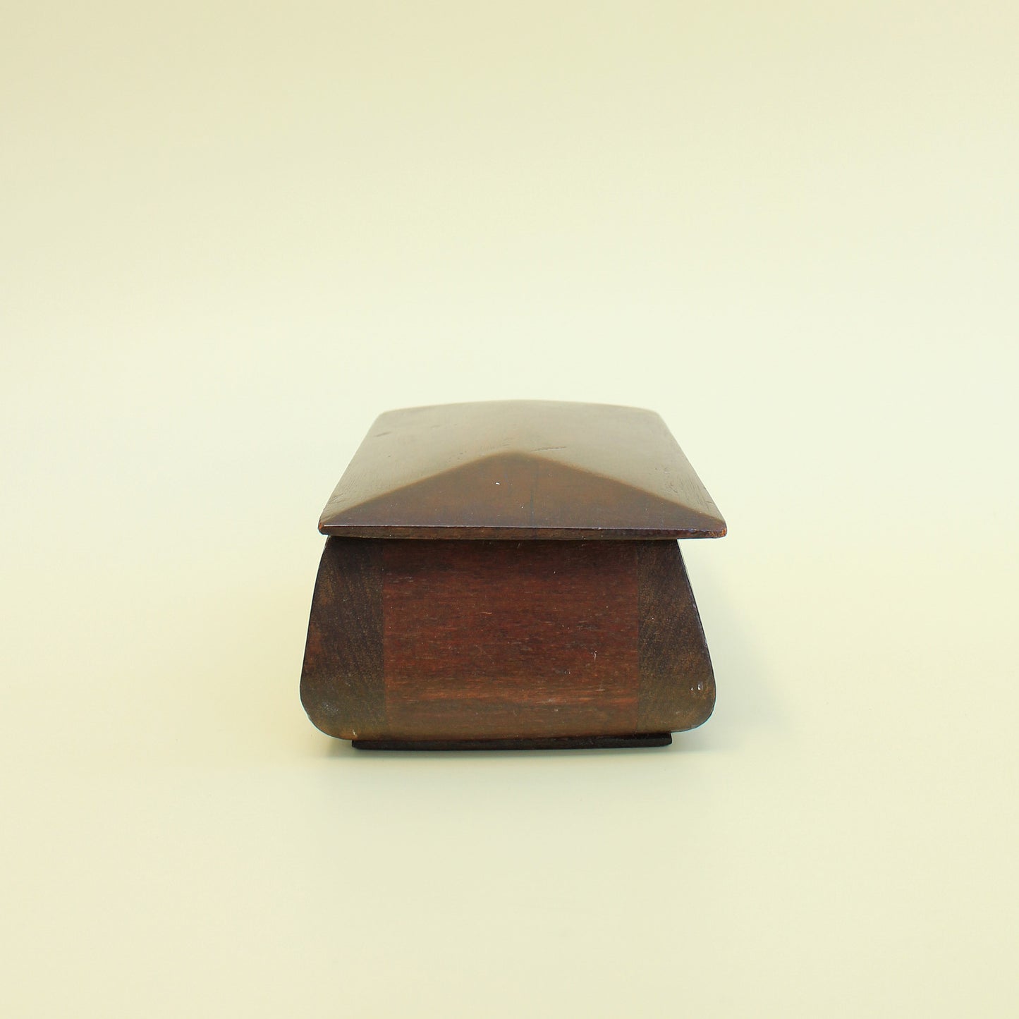 Flared Wooden Trinket Box