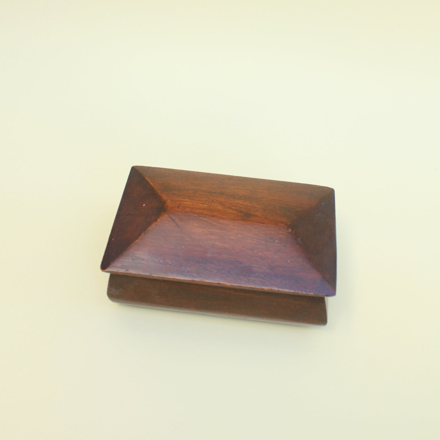 Flared Wooden Trinket Box