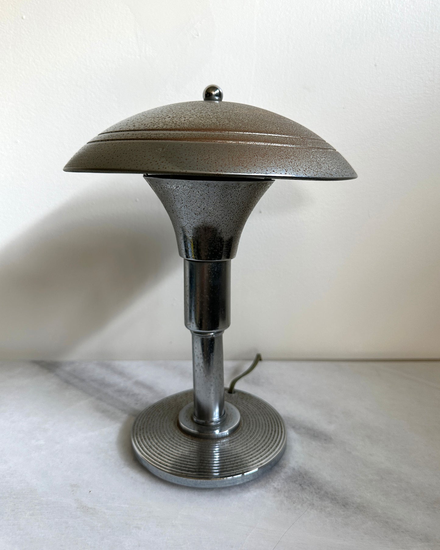 Metal Bauhaus Style Mushroom Desk Lamp