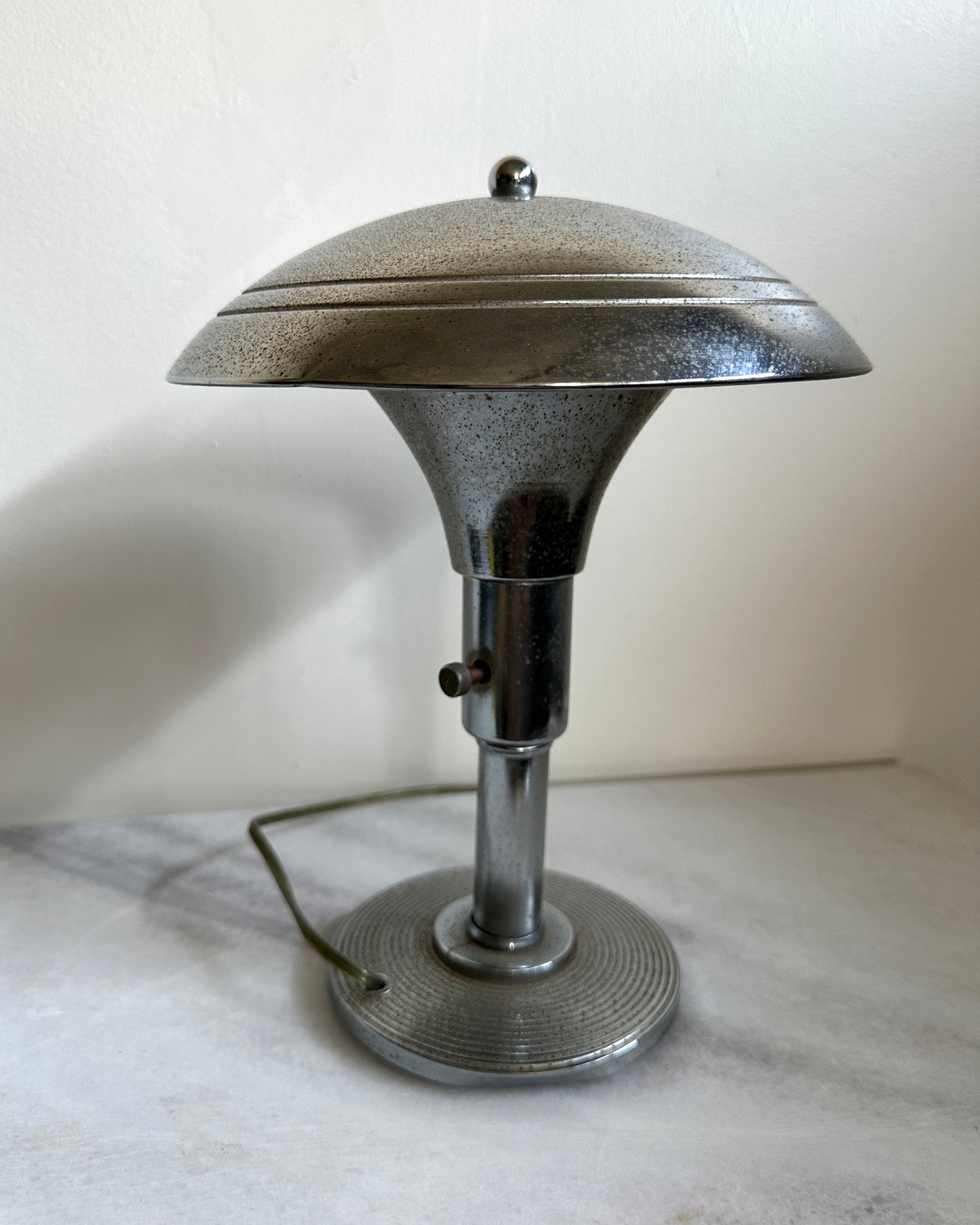 Metal Bauhaus Style Mushroom Desk Lamp