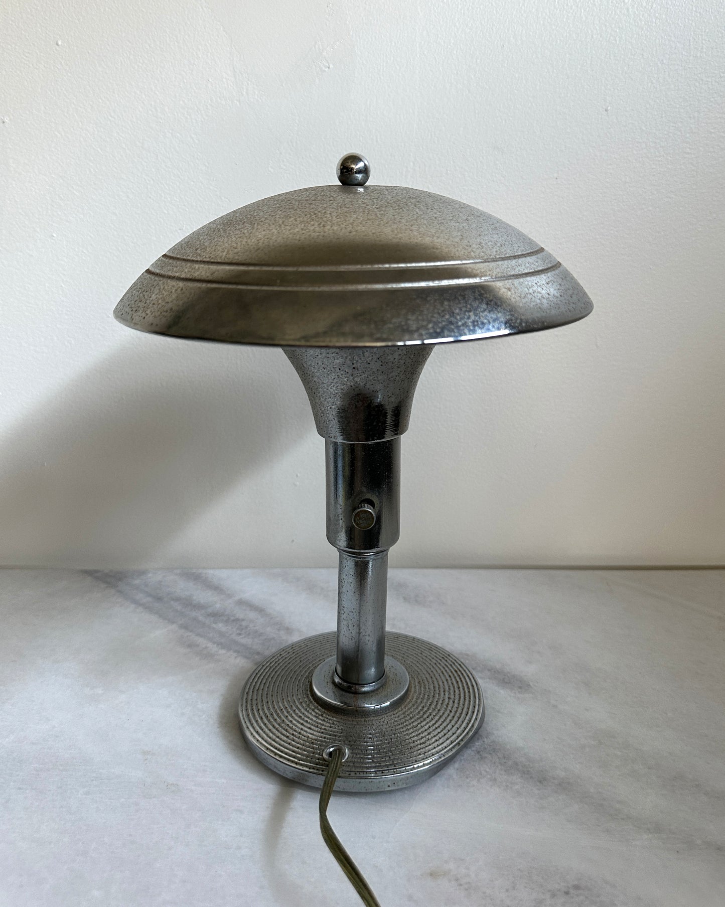 Metal Bauhaus Style Mushroom Desk Lamp