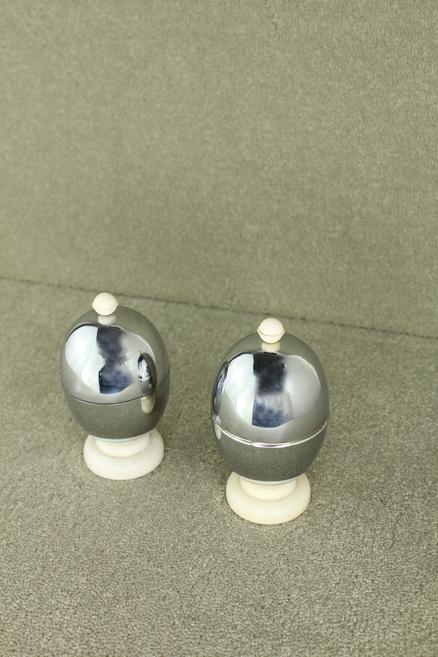 Chrome Egg Warmers