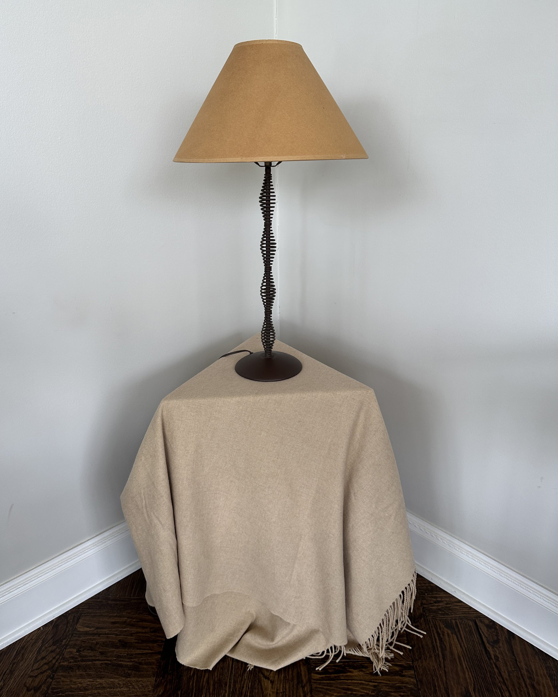 Unique Vintage 1994 Spring Table Lamp