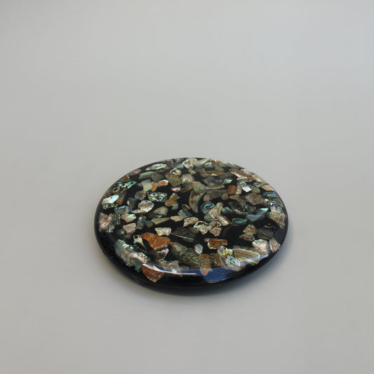 Vintage 1960s Pacific Abalone Shell Trivet