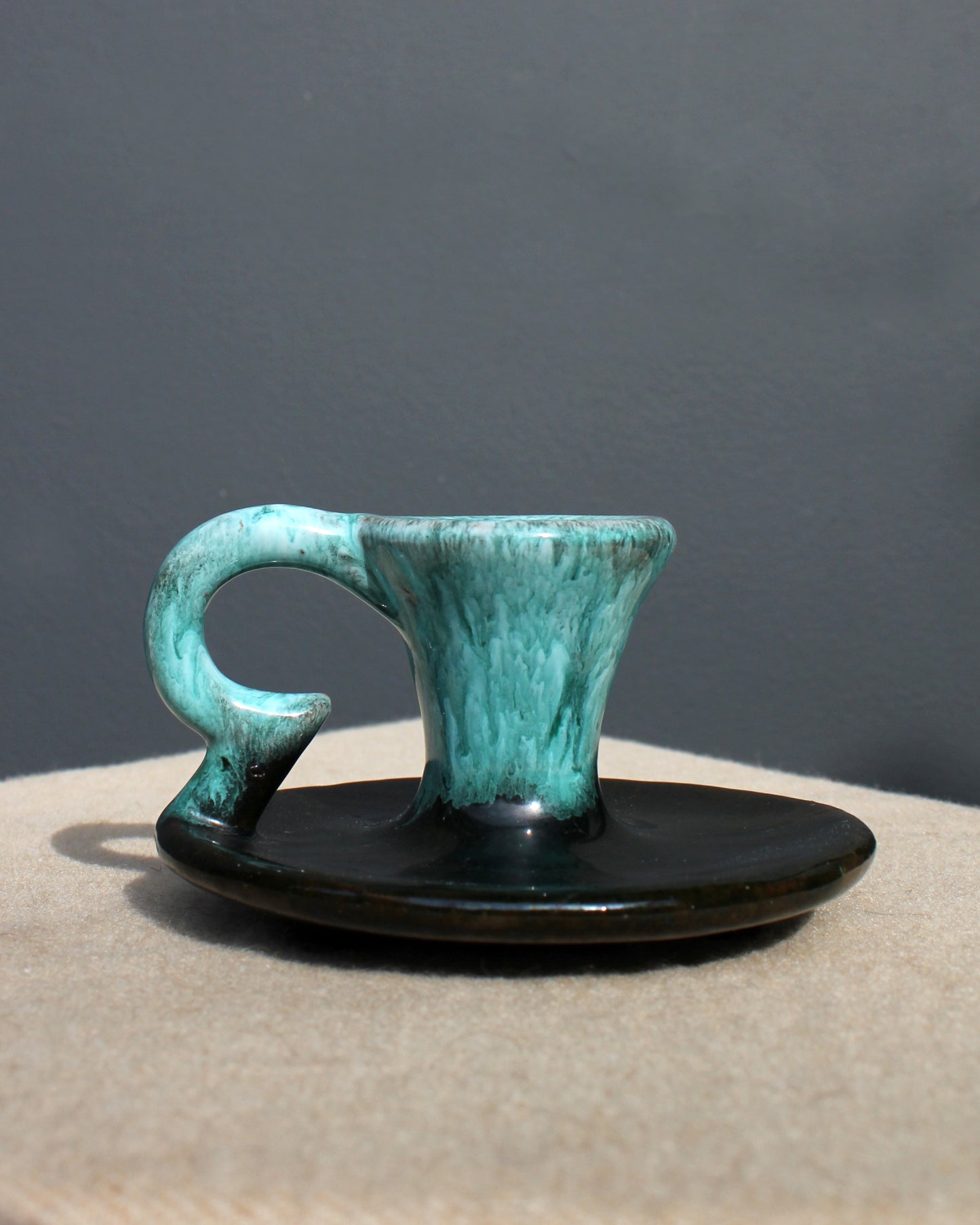 Evangeline Pottery Candlestick Holder