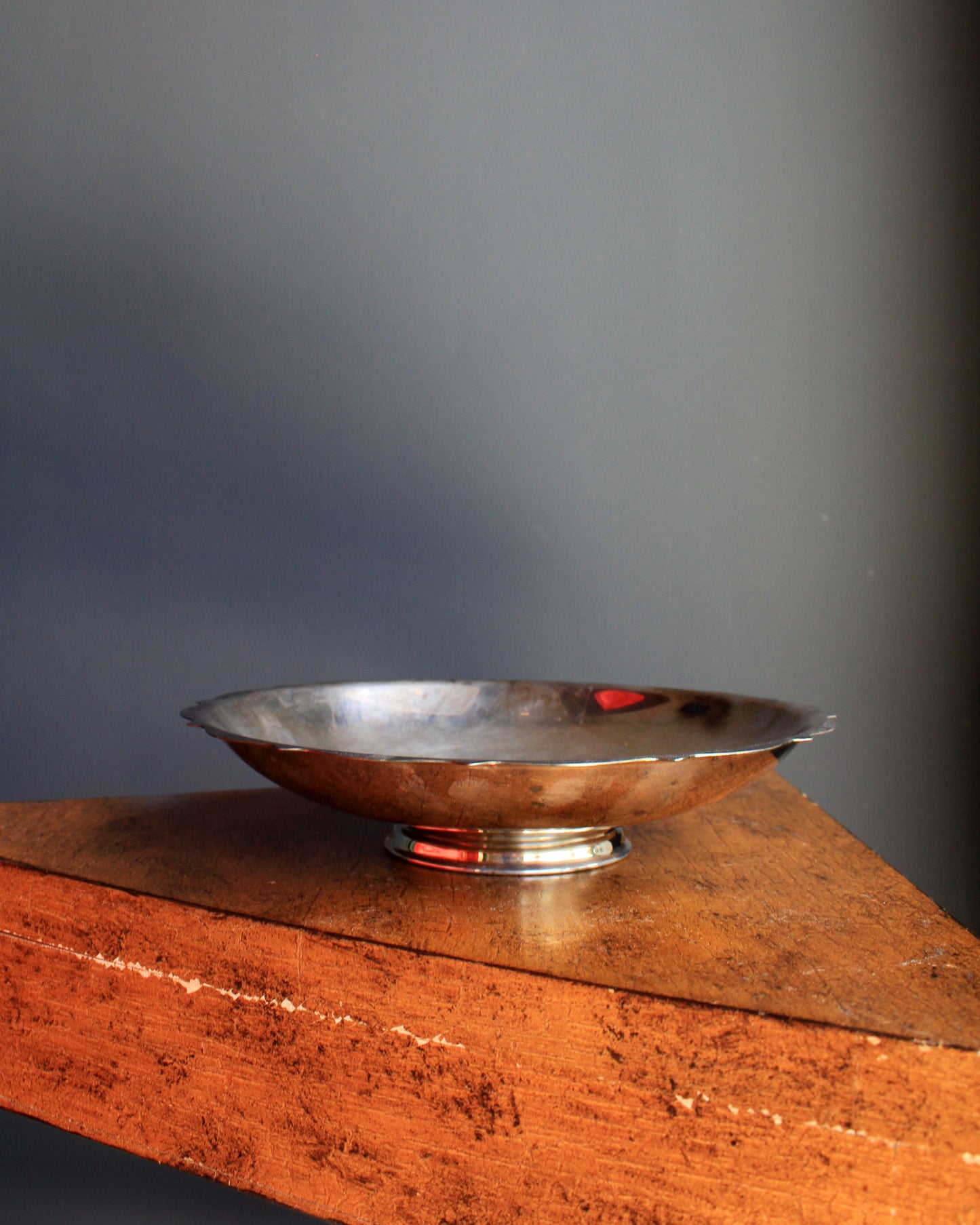 Small Silver Serving Dish