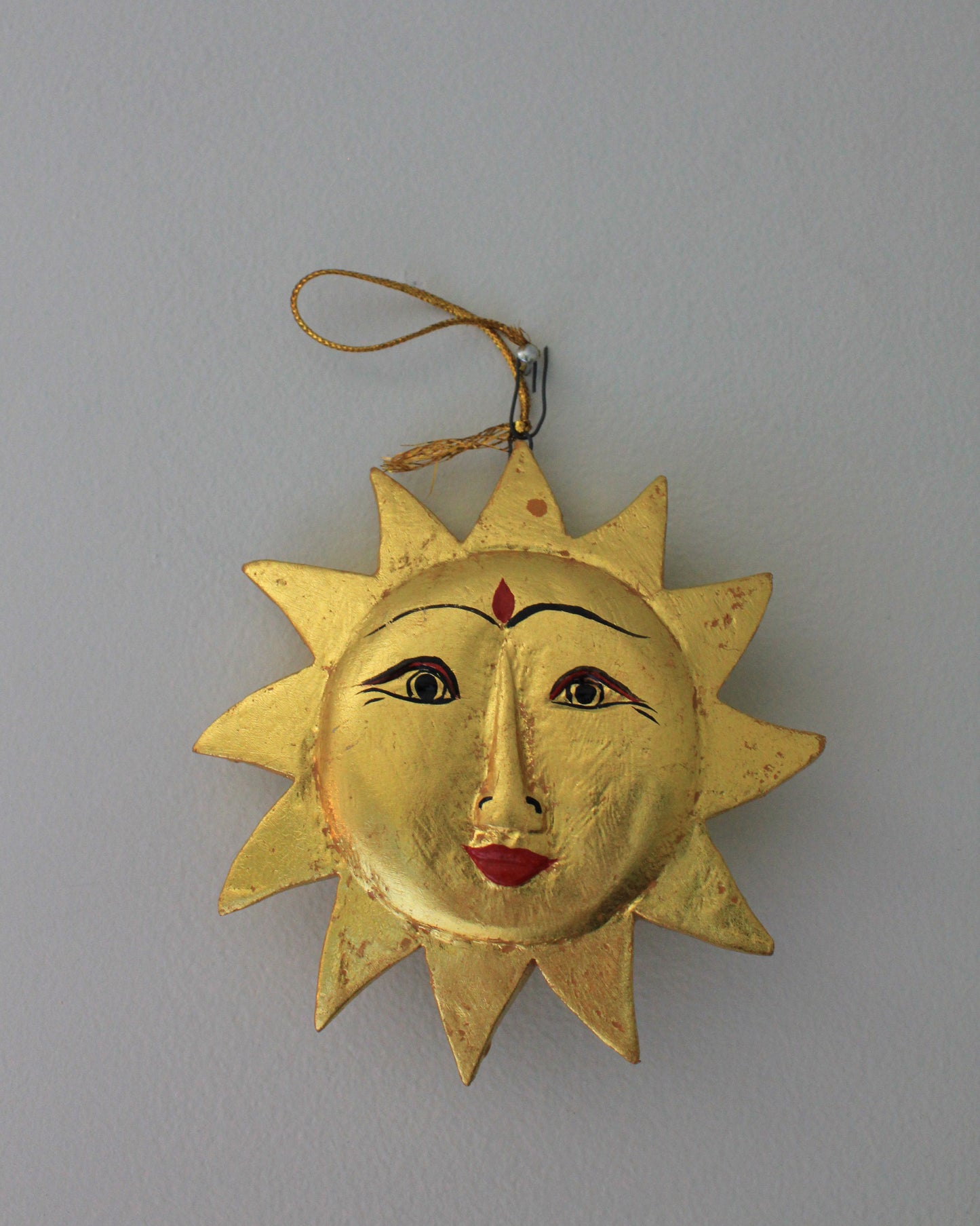 Handpainted Gold Sun- Small