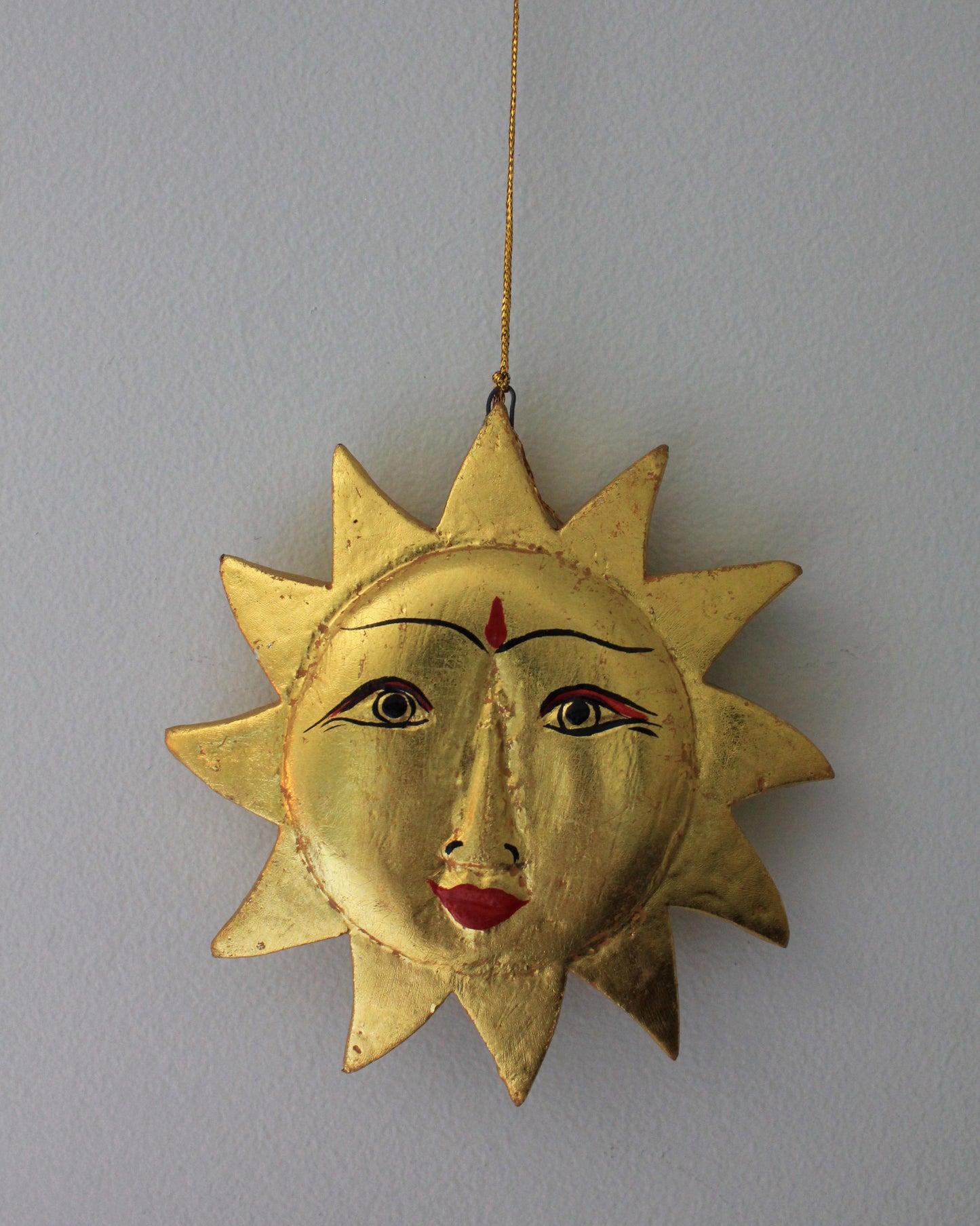 Handpainted Gold Sun- Small