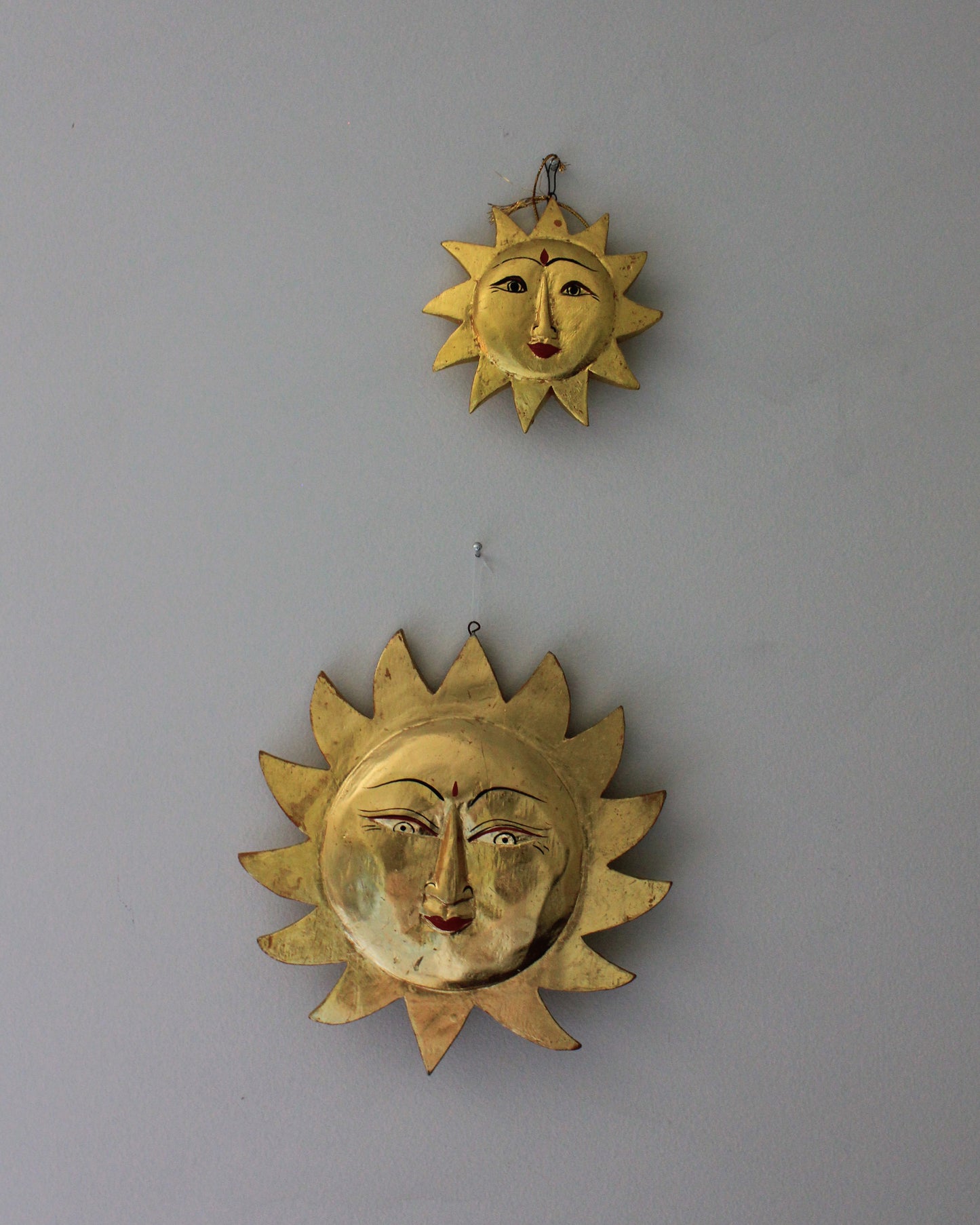 Handpainted Gold Sun- Small