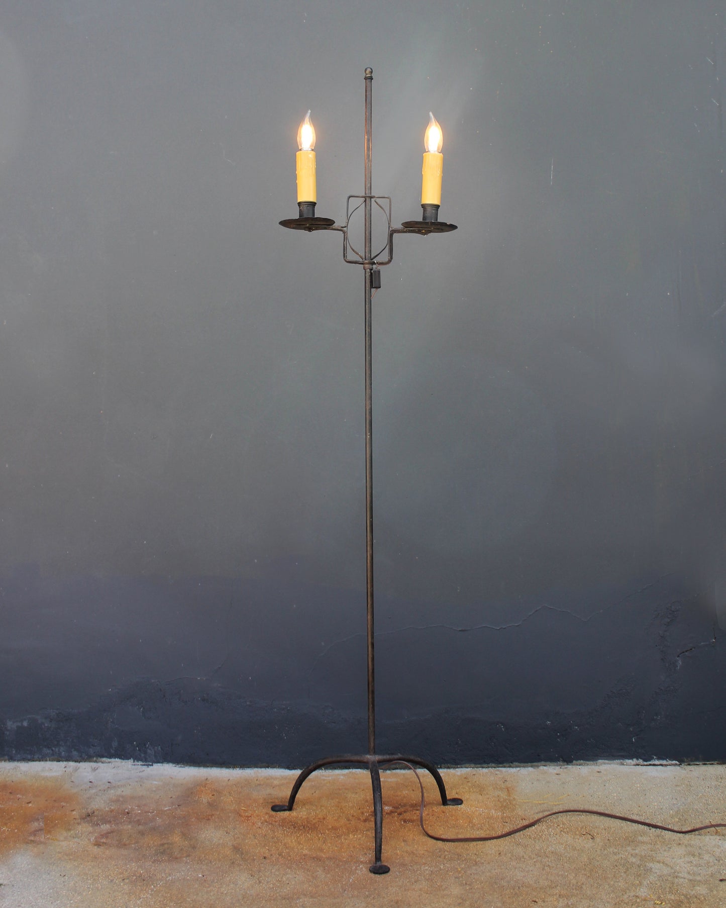 Storybook Style Iron Floor Lamp