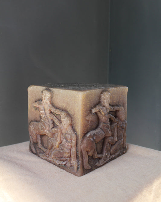 Greek Mythology 4 Wick Centaur and Man Candle