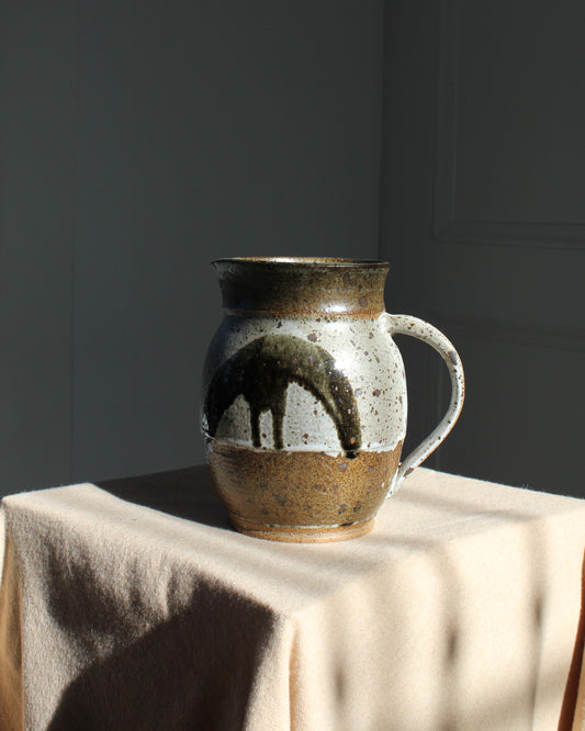 Japanese Stoneware Jug, vintage