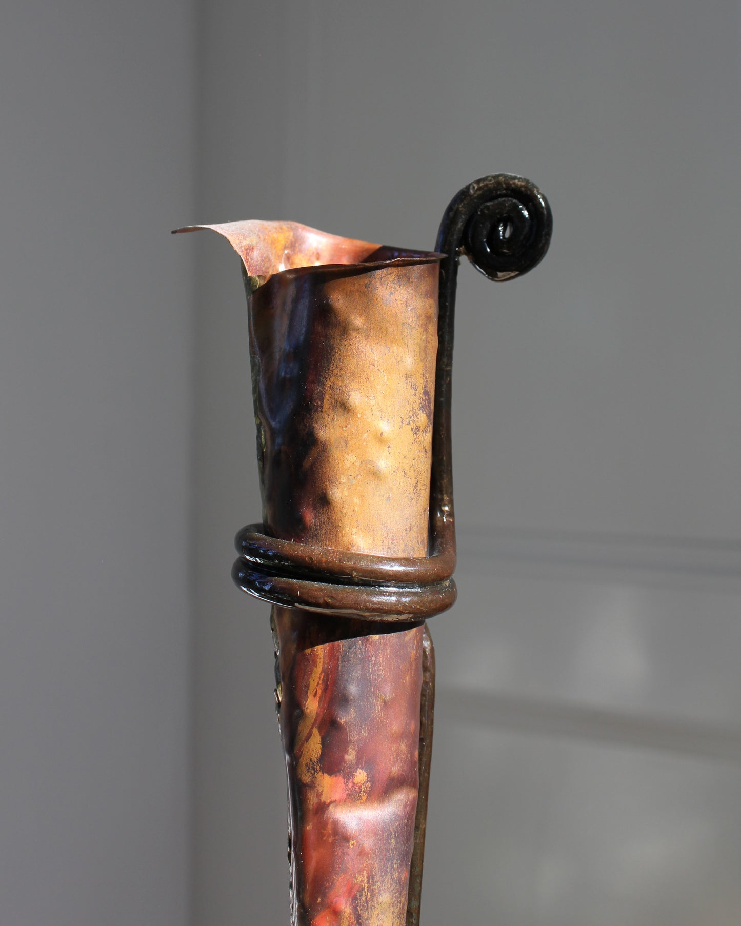 Postmodern Copper Vase