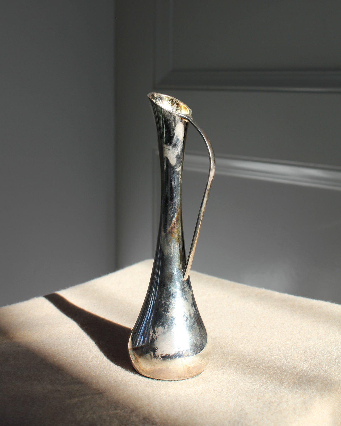 Silver Plated Bud Vase