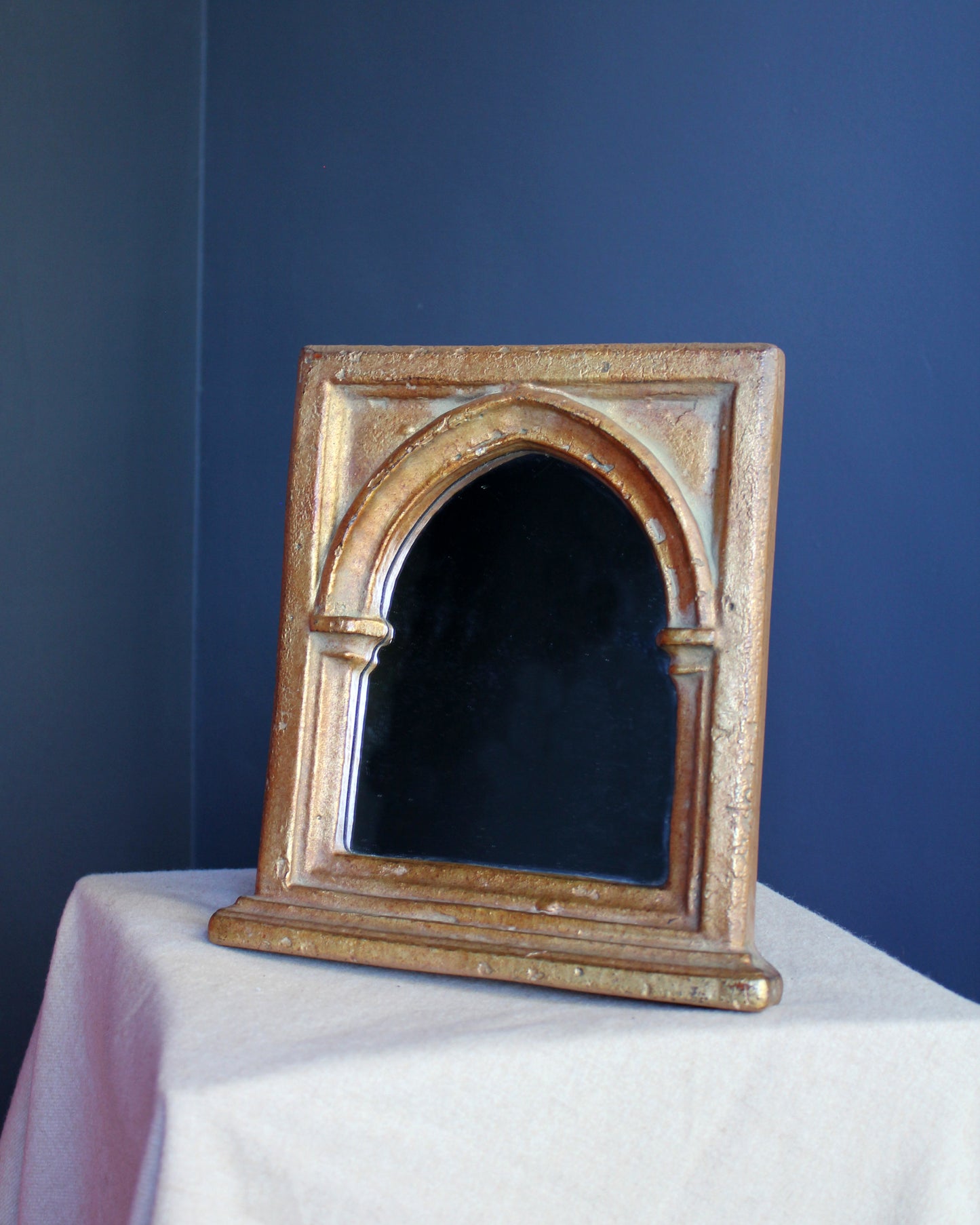 Italian Gothic Arch Wall Mirror