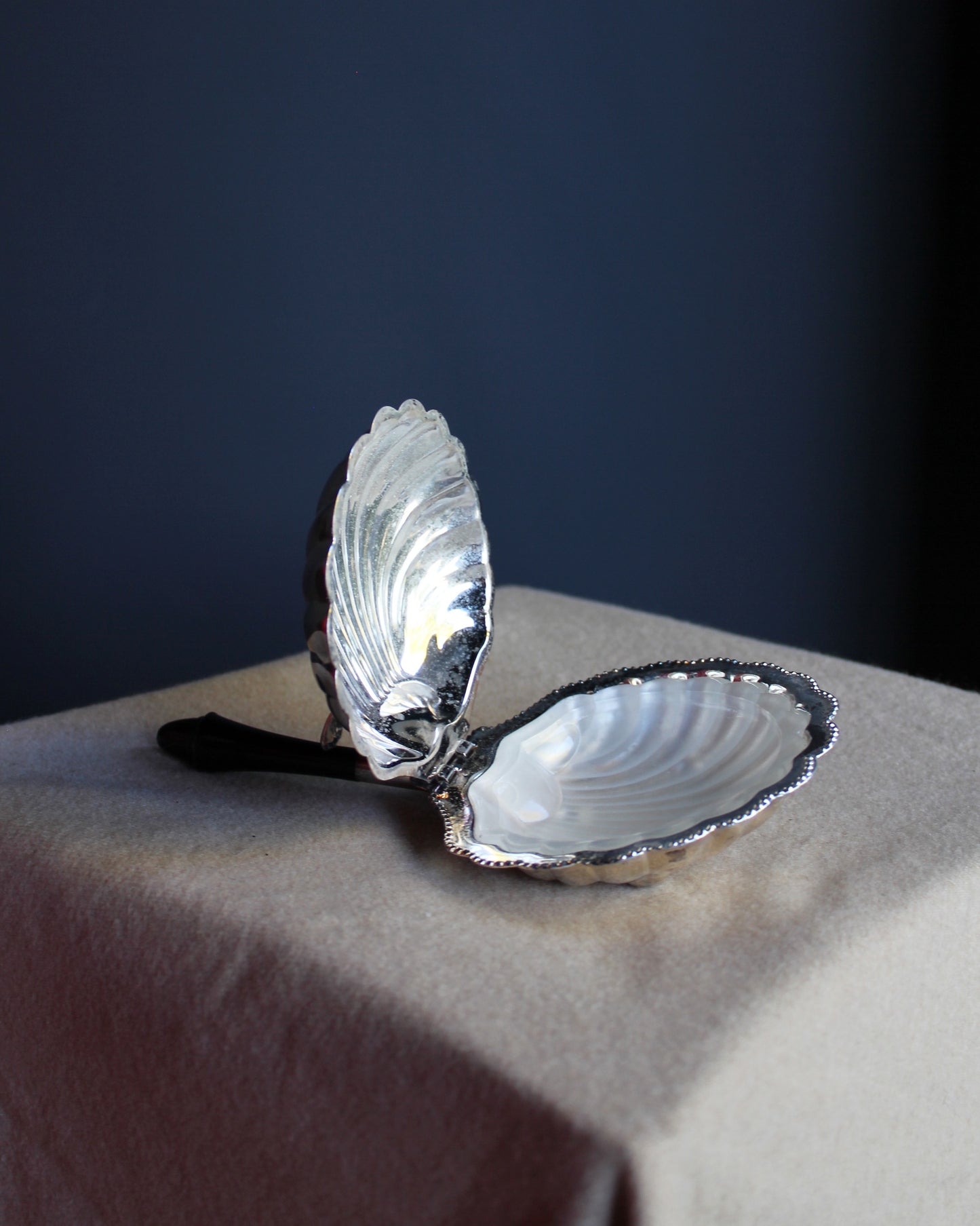 Silver Shell Dish