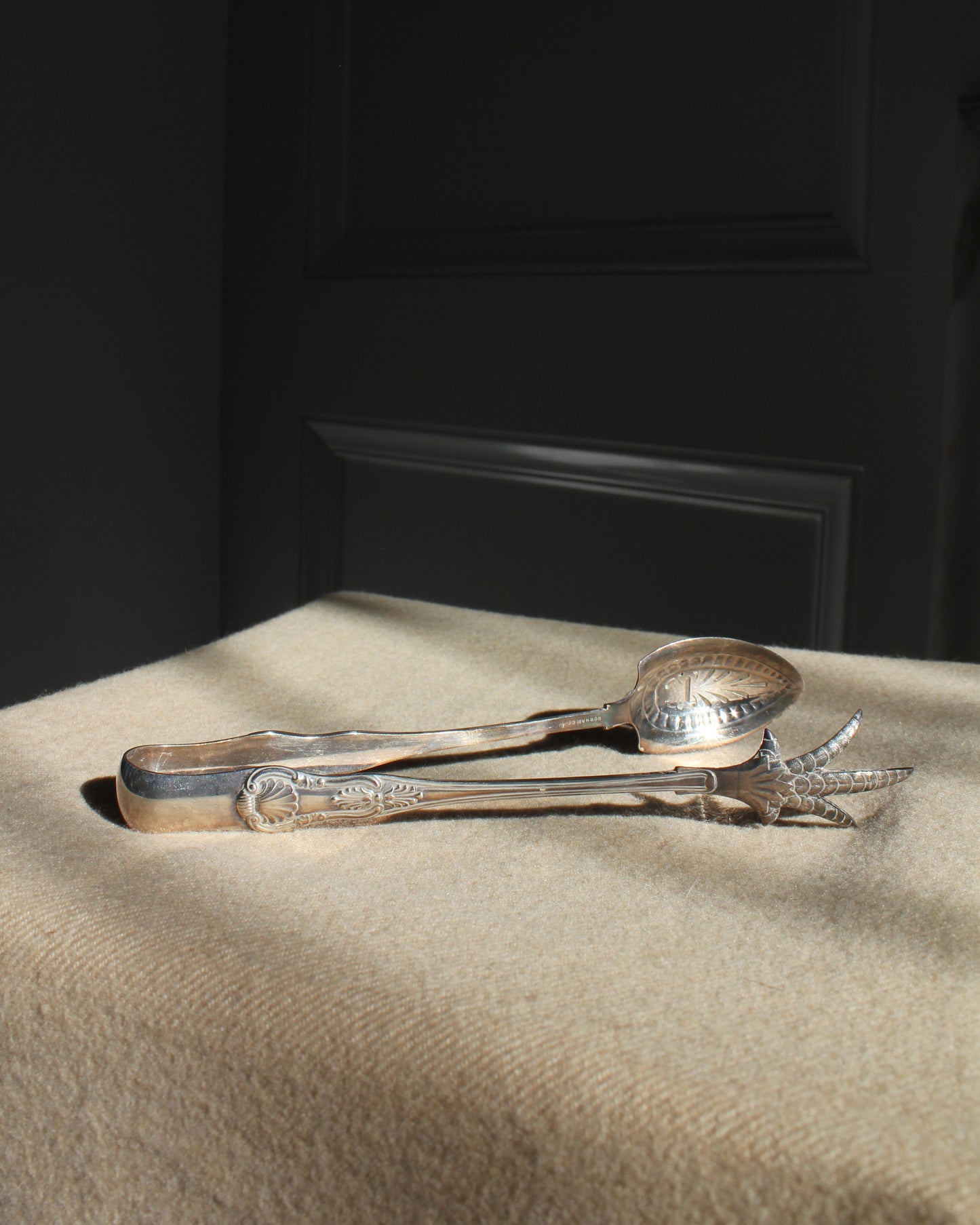 Silver Bird Tongs