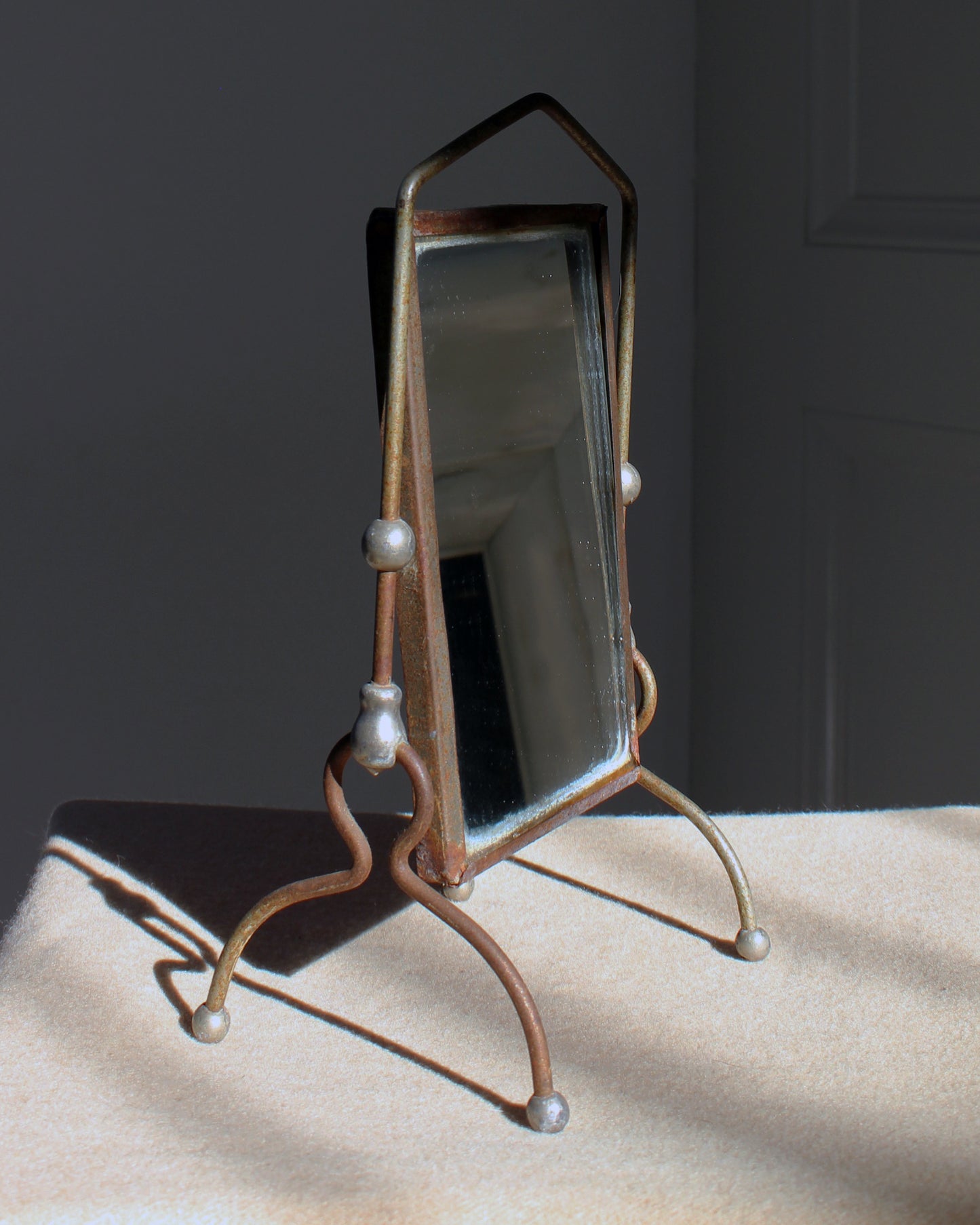 Table Mirror on Stand