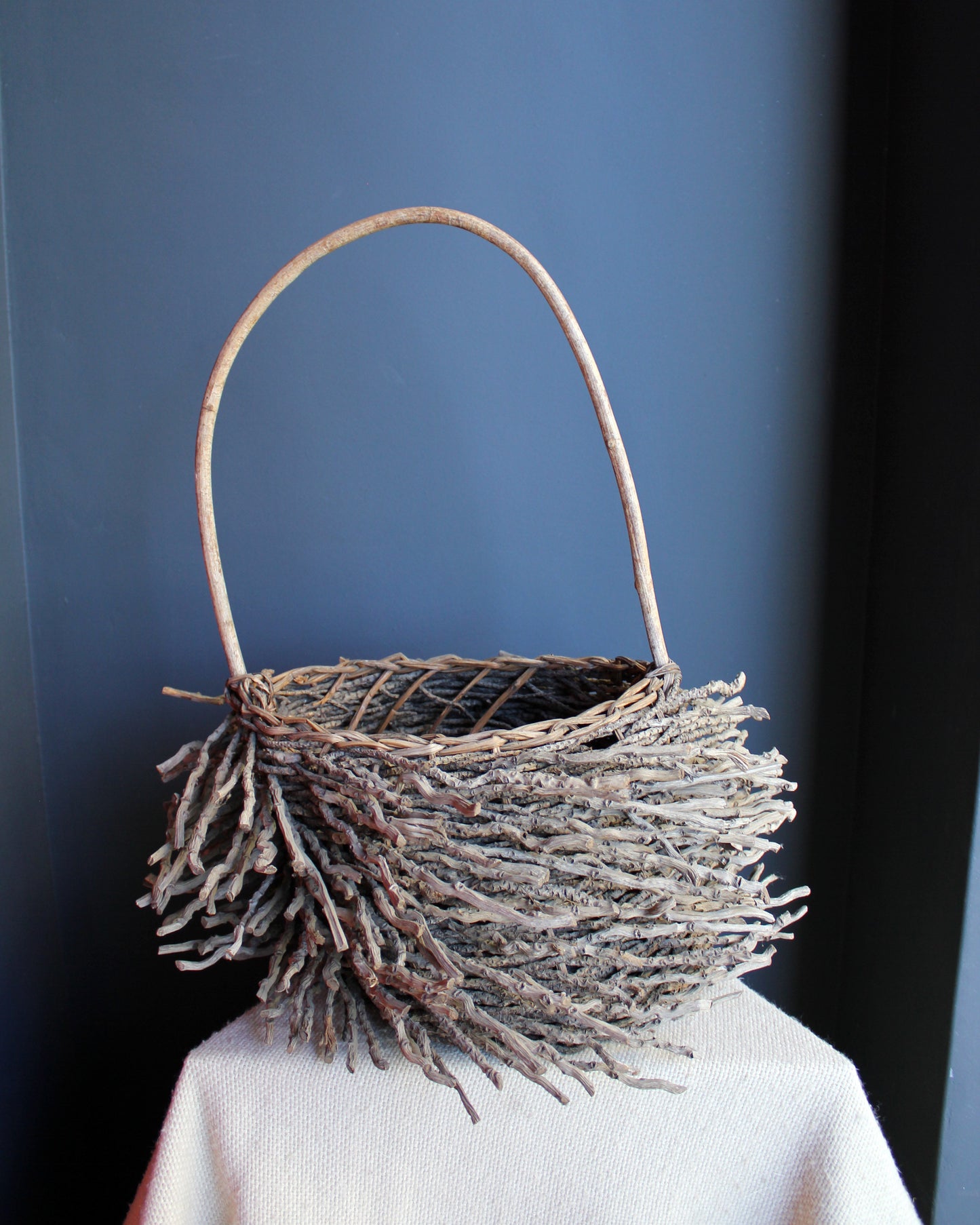 Reproductive Birds Nest Palm Basket, decor basket