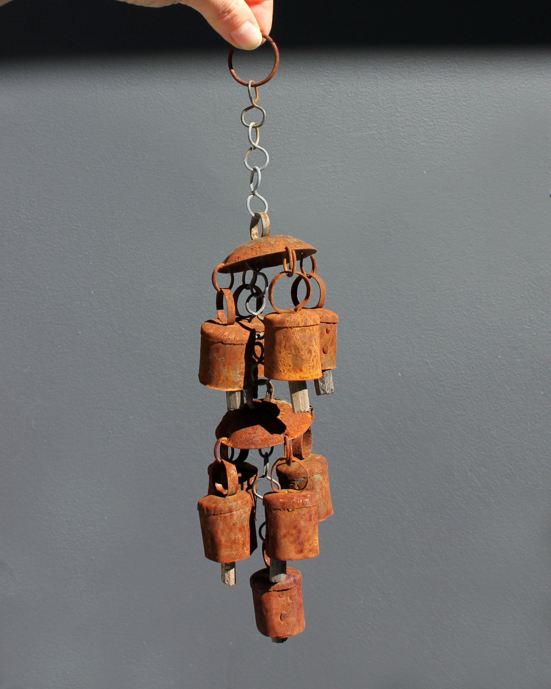 Rustic Cow Bell Chimes